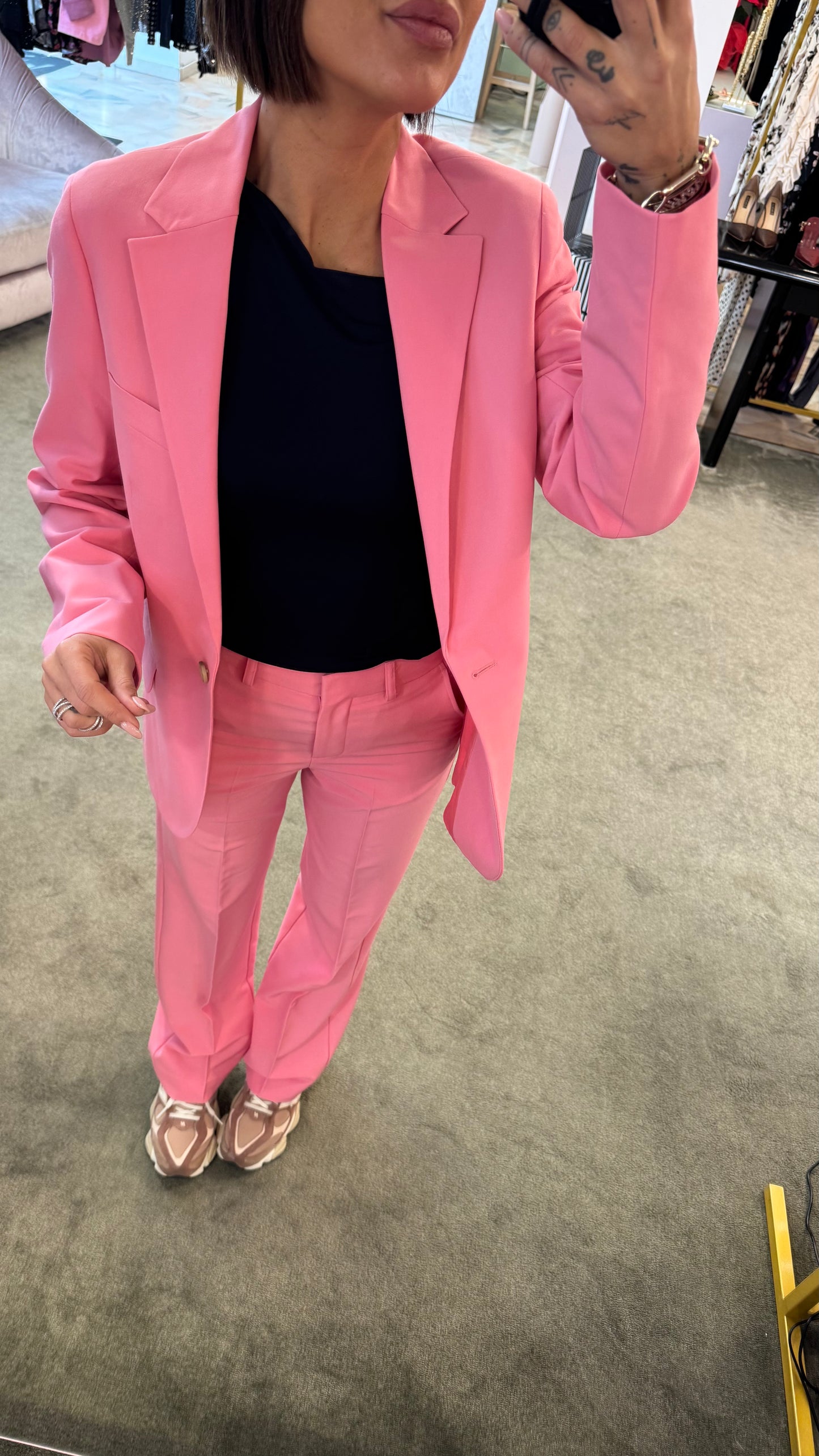 Blazer rosa regular jx